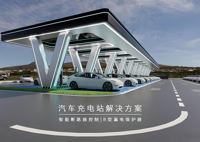 汽车充电站配电解决方案